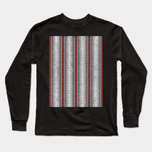 Snake Skin Red Long Sleeve T-Shirt